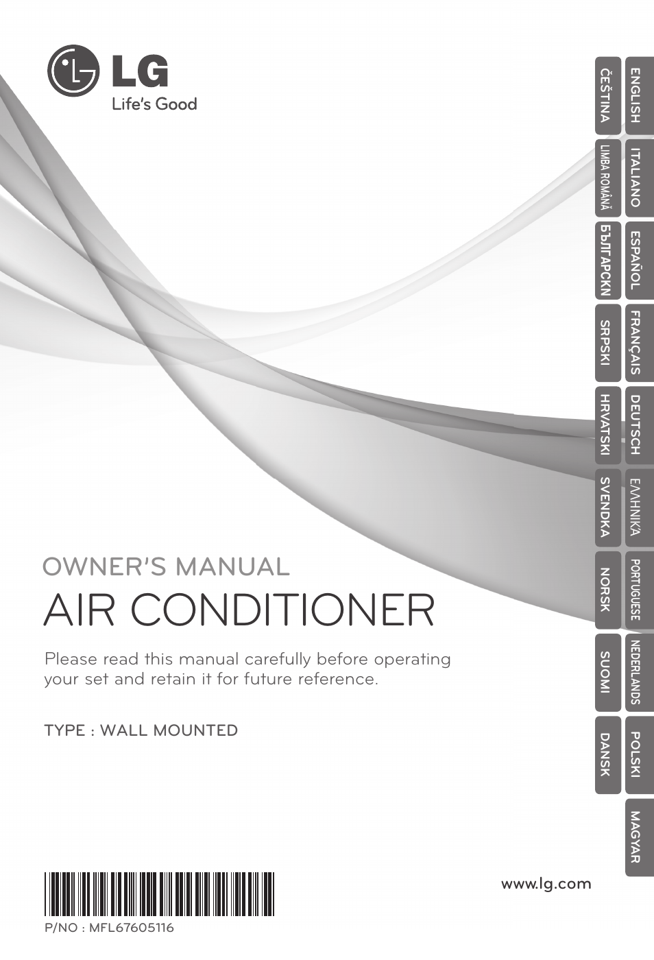 LG CC07AWV User Manual | 381 pages