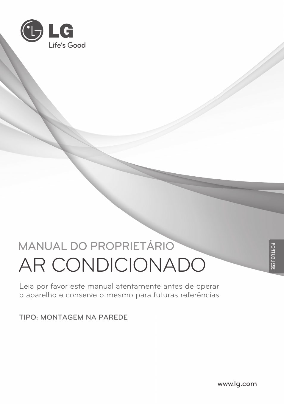 Mfl67605116(포르투칼어), Ar condicionado, Manual do proprietário | LG CC07AWV User Manual | Page 121 / 381