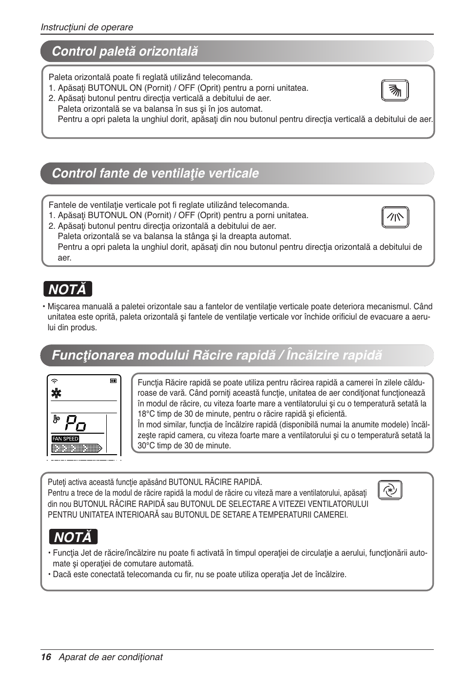 Notă | LG CC07AWV User Manual | Page 236 / 381