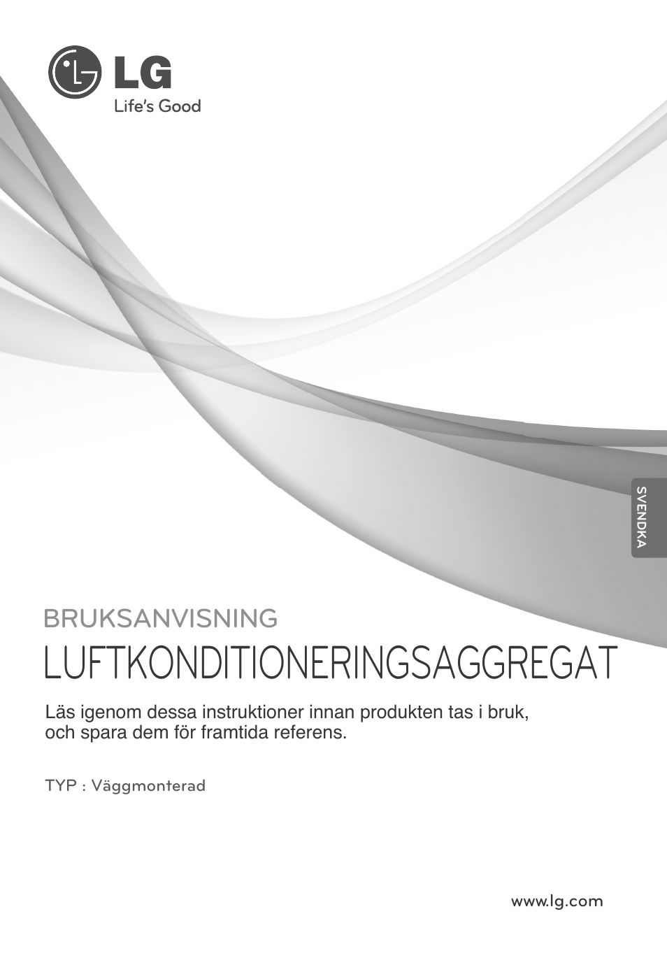 16) mfl67605116(스웨덴), Luftkonditioneringsaggregat, Bruksanvisning | LG CC07AWV User Manual | Page 301 / 381