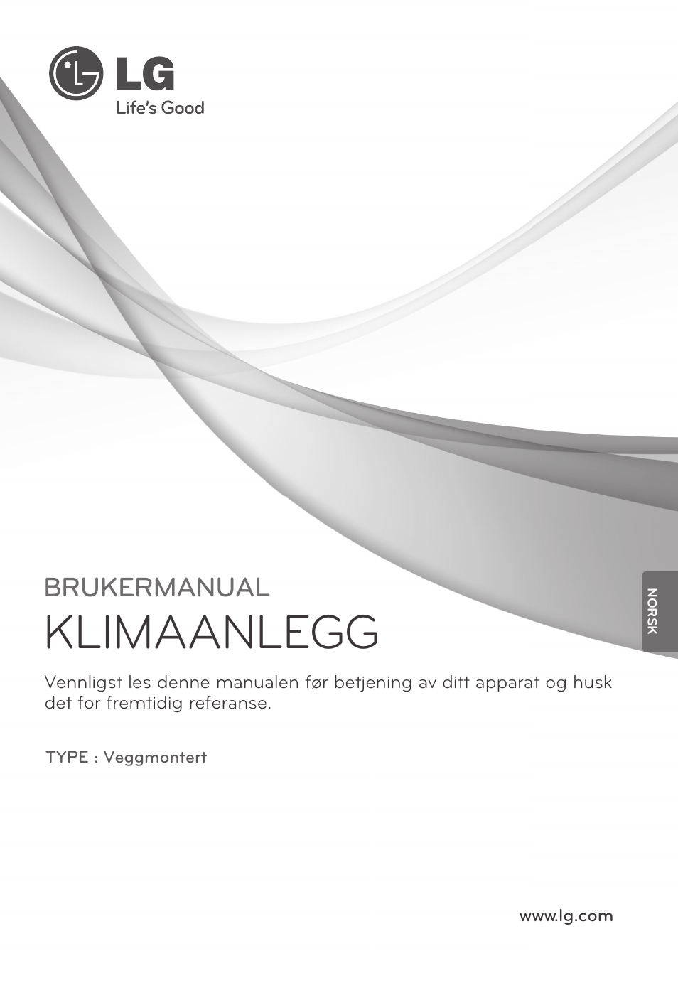 17) mfl67605116(노르웨이), Klimaanlegg, Brukermanual | LG CC07AWV User Manual | Page 321 / 381