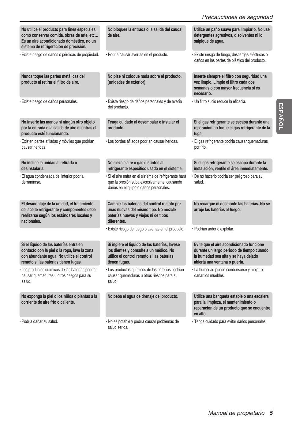 LG CC07AWV User Manual | Page 45 / 381