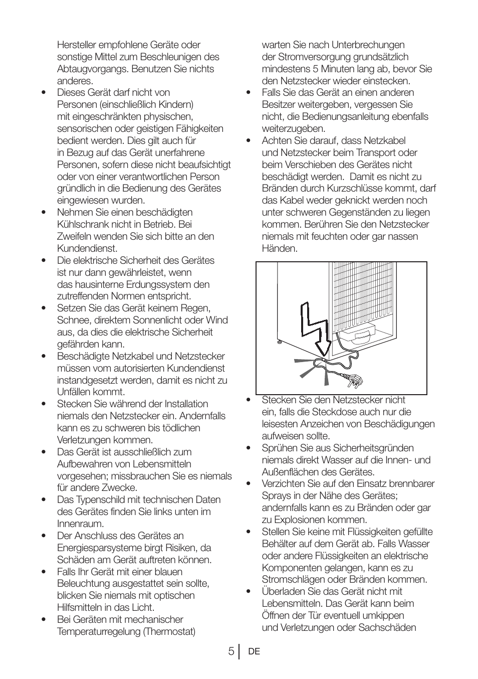 Beko VNE 1002 User Manual | Page 23 / 92