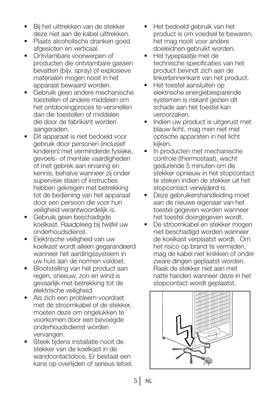 Beko VNE 1002 User Manual | Page 61 / 92