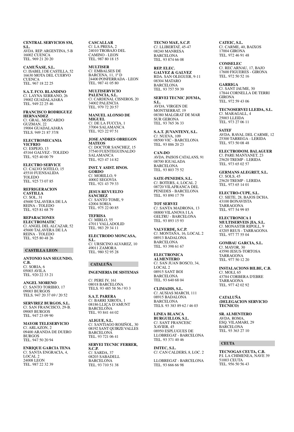 LG B36AC User Manual | Page 30 / 33