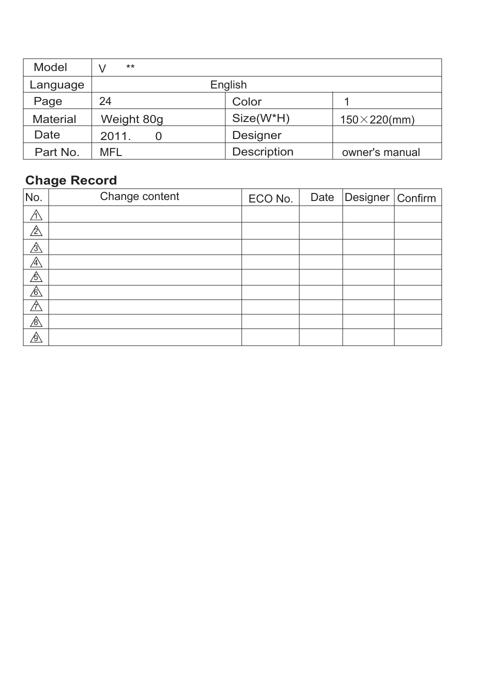 LG VK7920NNTQD User Manual | 28 pages