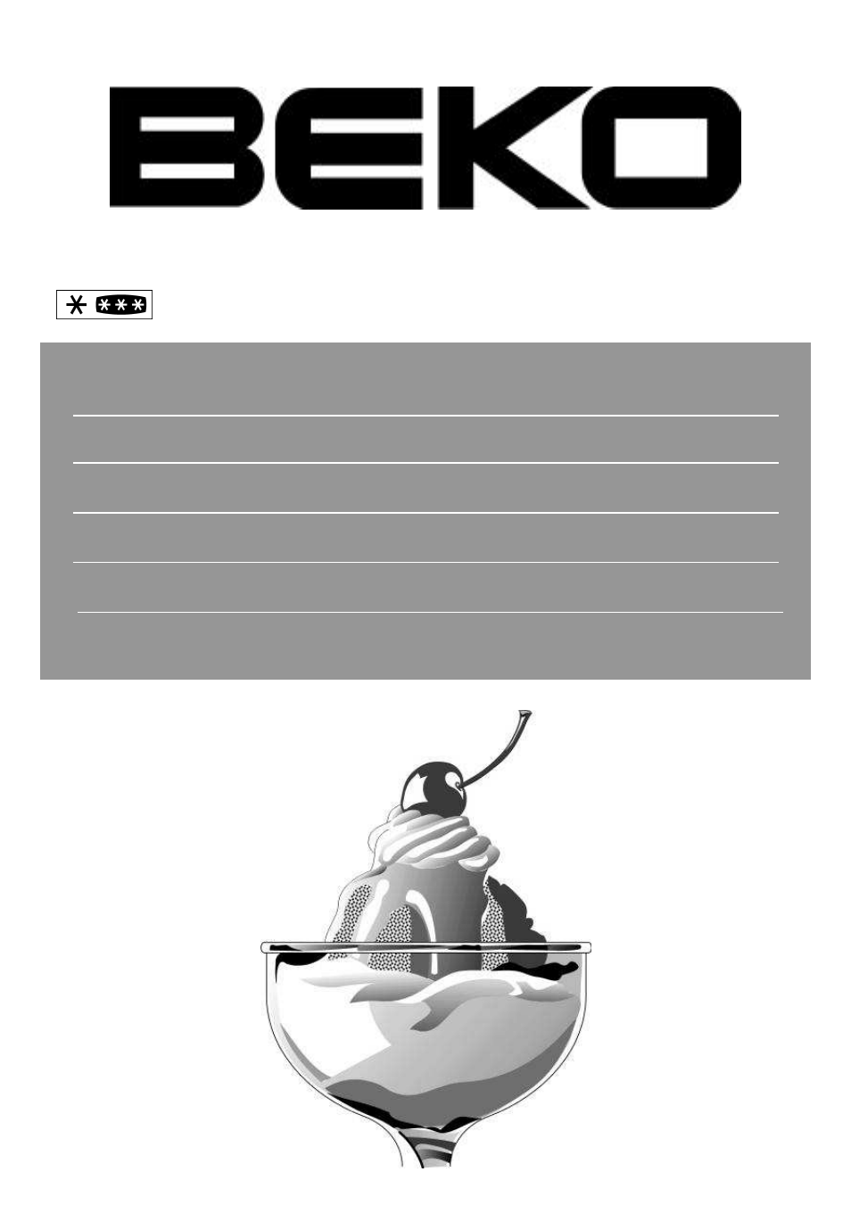 Beko CN 232120 User Manual | 60 pages