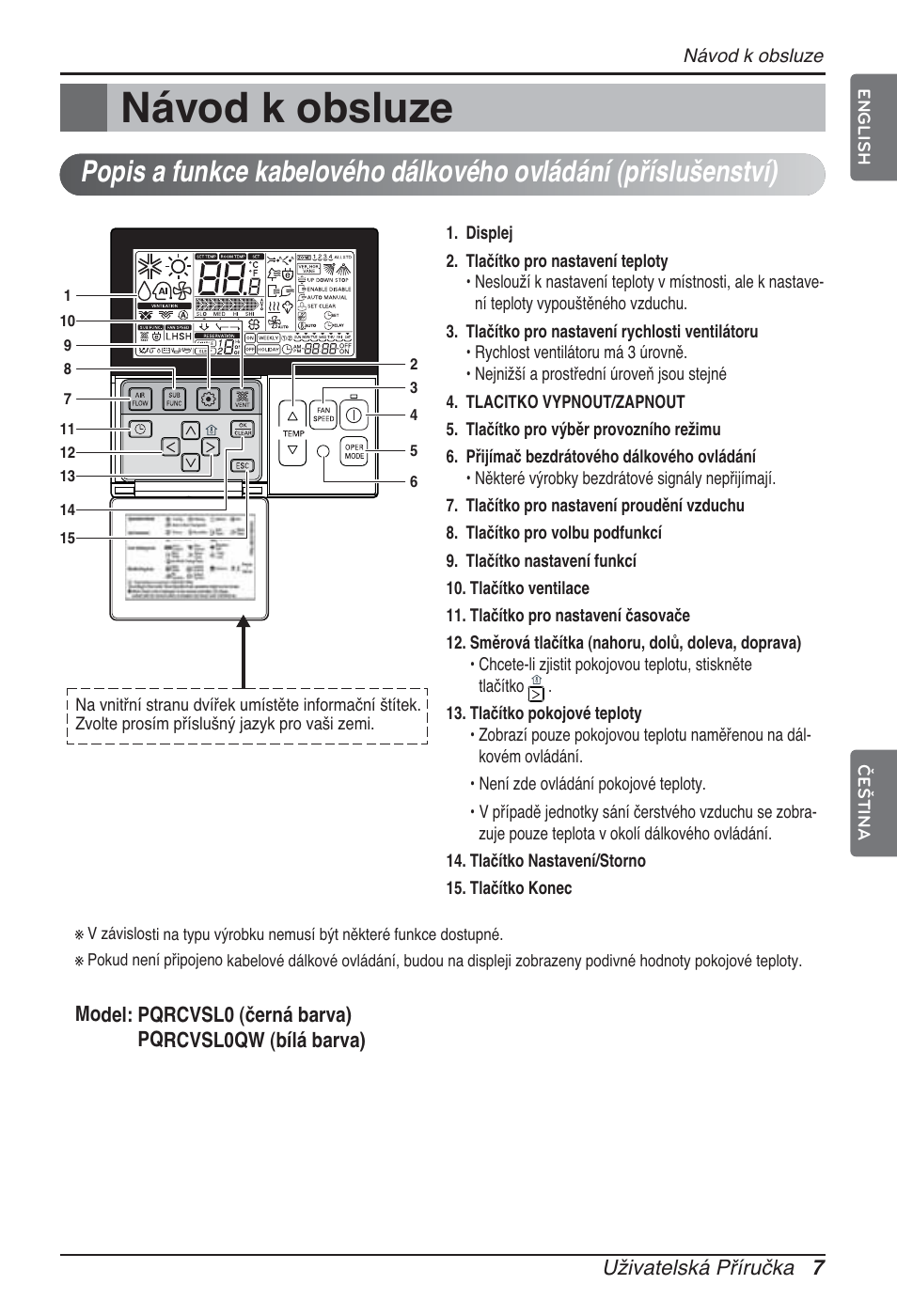 Návod k obsluze | LG ARNU12GSFV2 User Manual | Page 91 / 267