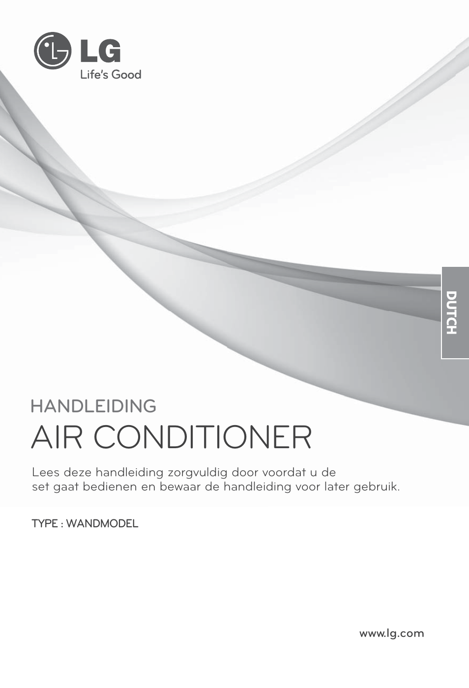 Mfl67372101(네덜란드), Air conditioner, Handleiding | LG ARNU09GSBL2 User Manual | Page 85 / 109