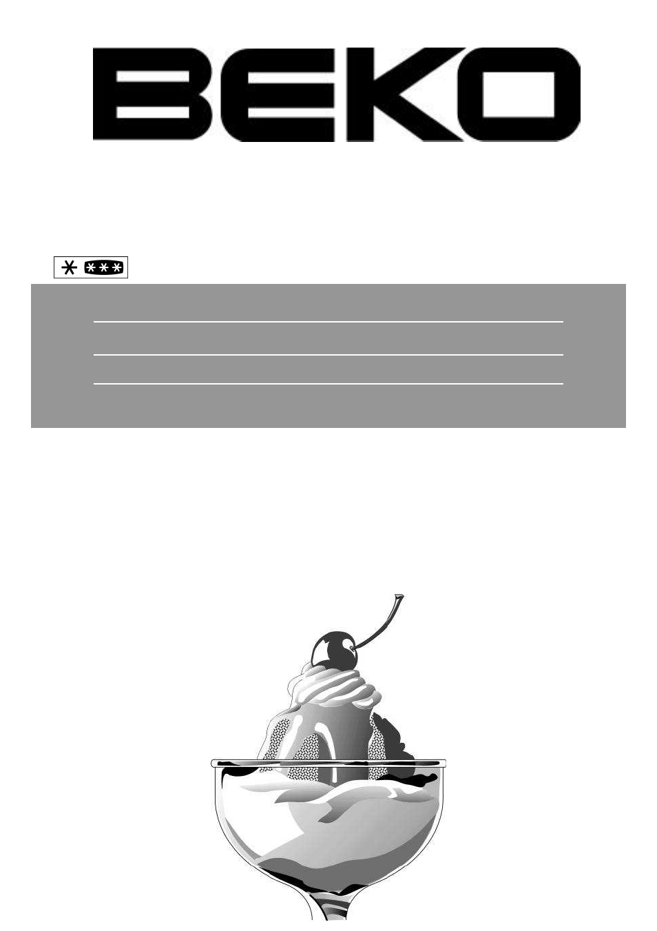 Beko CS 232030 User Manual | 40 pages