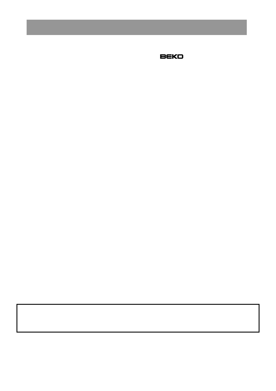 Instruction for use | Beko CS 232030 User Manual | Page 8 / 40
