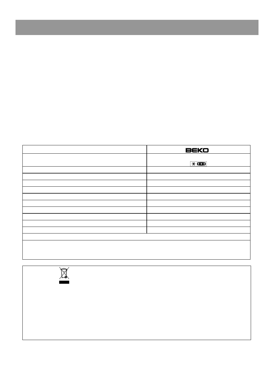 Gebruiksaanwijzing | Beko CS 234030 User Manual | Page 46 / 68