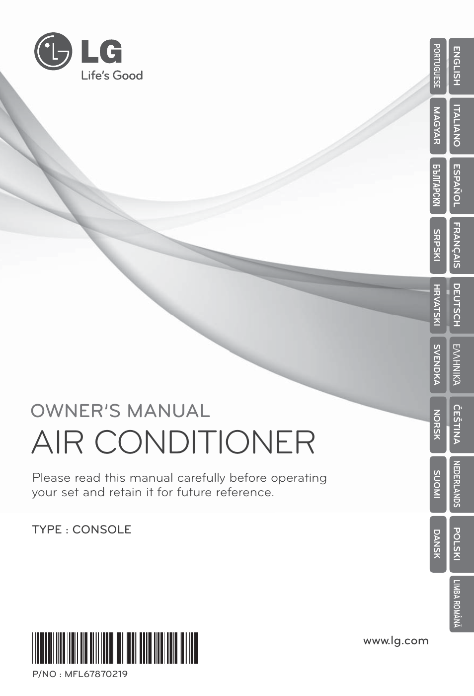 LG ARNU15GQAA2 User Manual | 266 pages