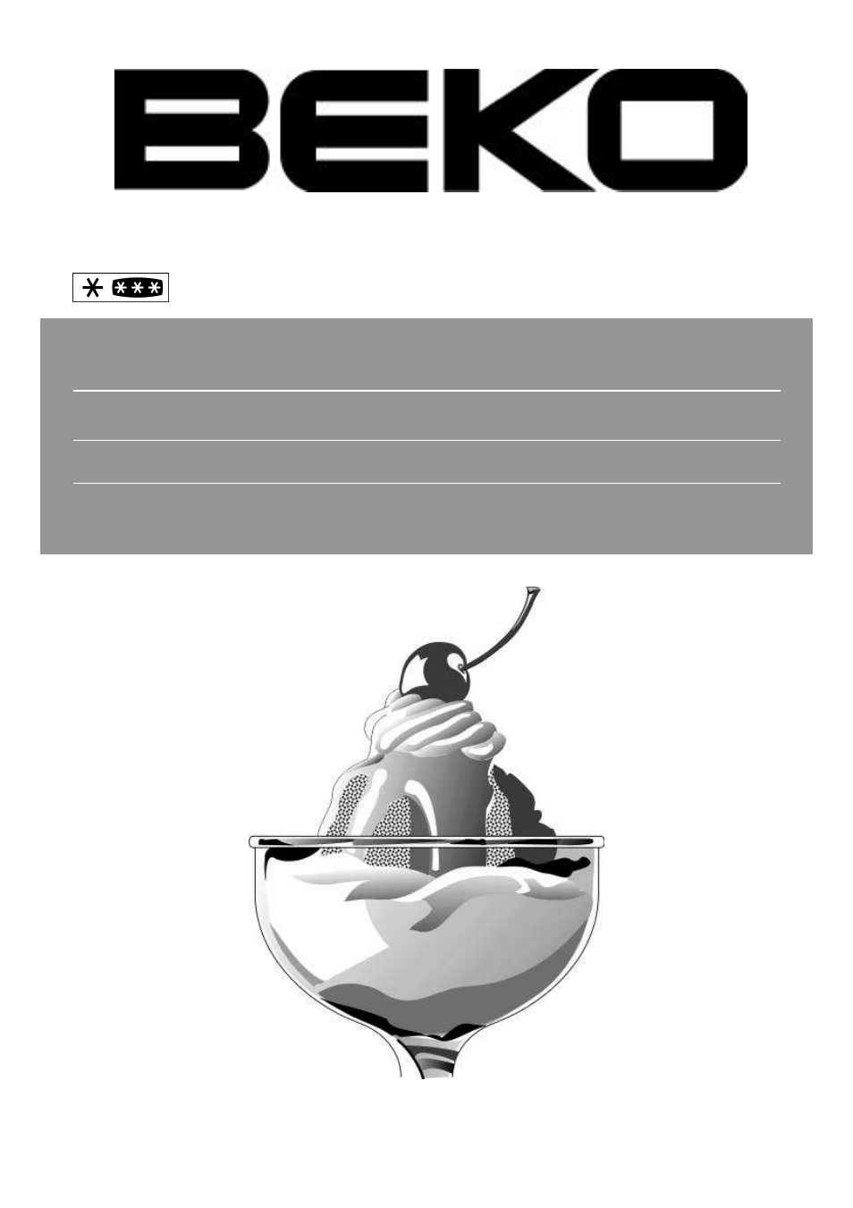 Beko CS 238030 User Manual | 40 pages