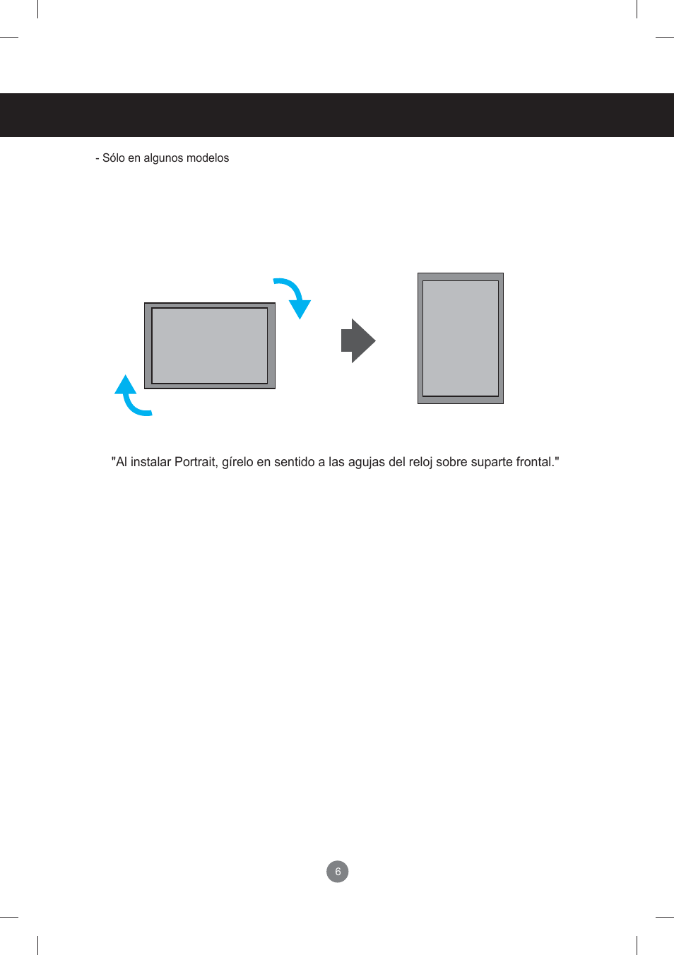 Para instalar portrait | LG monitor-M3704CCBA User Manual | Page 6 / 88