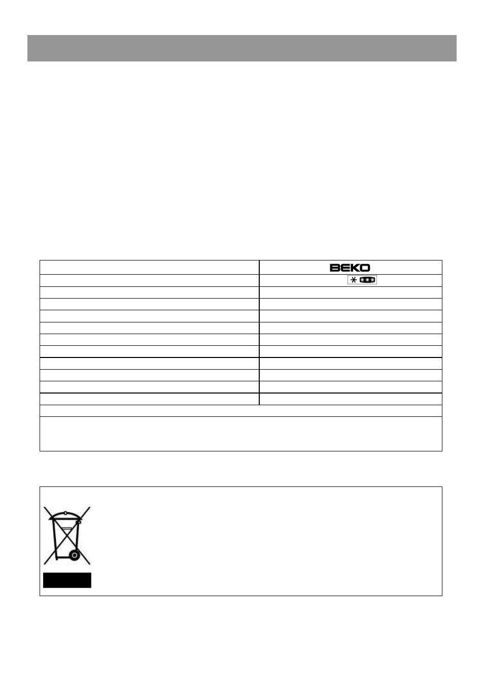 Notice d’utilisation | Beko CSA 21020 User Manual | Page 22 / 47