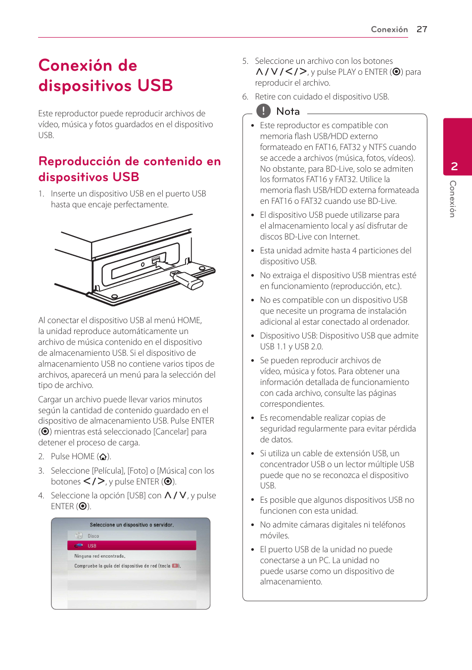 LG BH6220S User Manual | Page 27 / 74