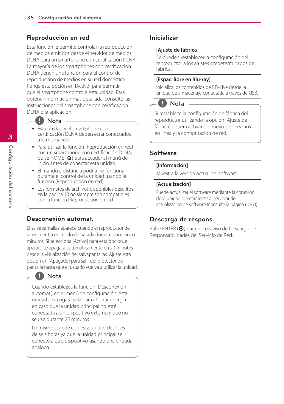 LG BH6220S User Manual | Page 36 / 74