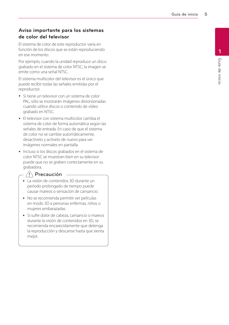 LG BH6220S User Manual | Page 5 / 74