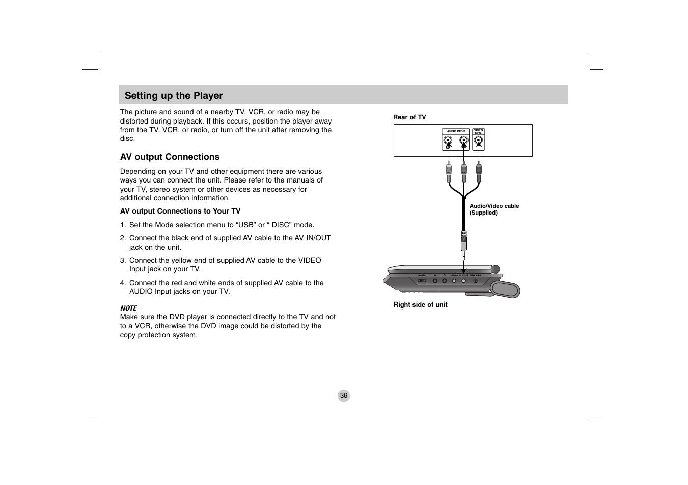 LG DP271 User Manual | Page 36 / 84