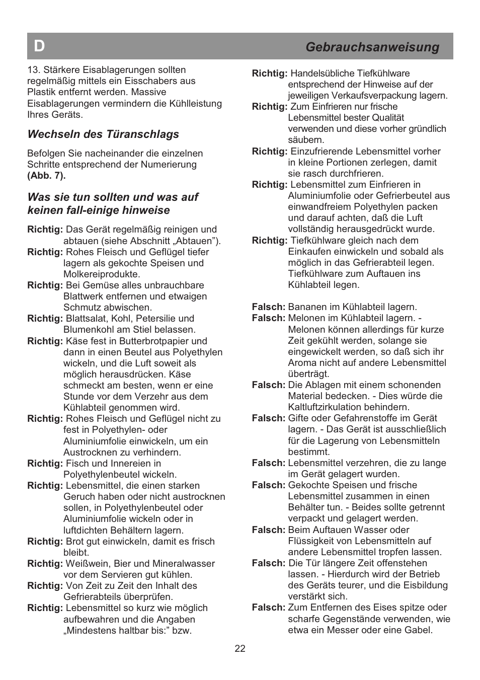 Gebrauchsanweisung | Beko DSA 25020 S User Manual | Page 28 / 31