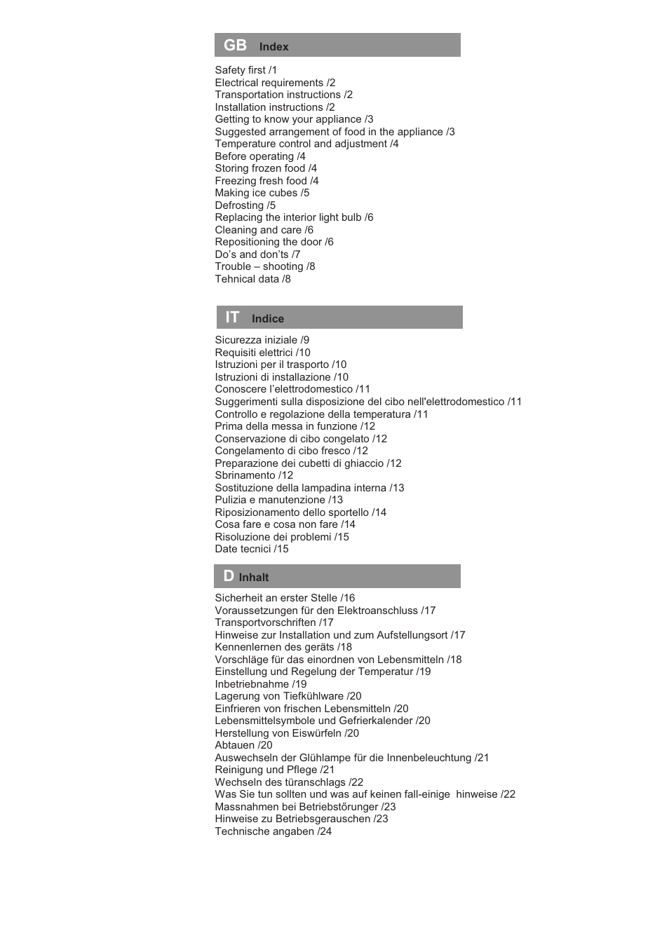 Beko DSA 25020 S User Manual | Page 3 / 31