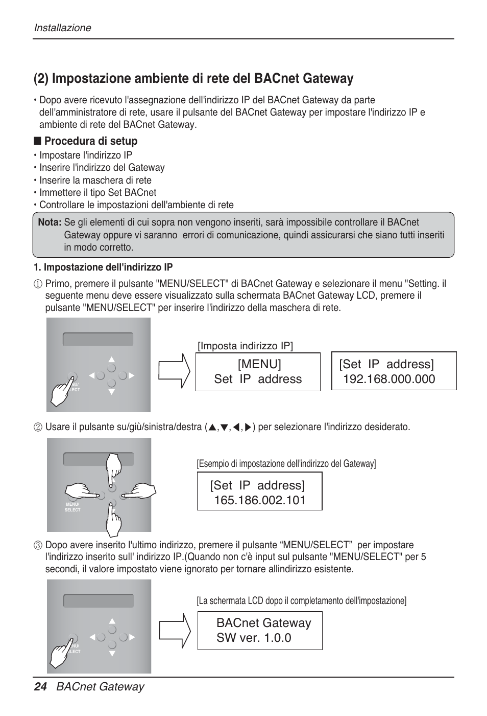 Bacnet gateway sw ver. 1.0.0 | LG PQNFB17B0 User Manual | Page 132 / 756