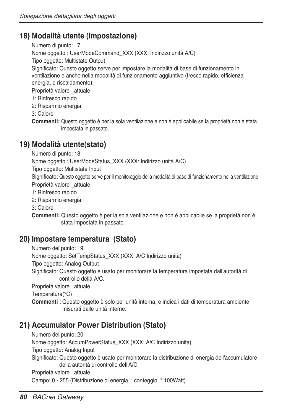 18) modalità utente (impostazione), 19) modalità utente(stato), 20) impostare temperatura (stato) | 21) accumulator power distribution (stato) | LG PQNFB17B0 User Manual | Page 188 / 756