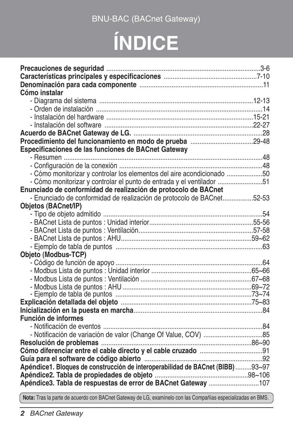 Índice | LG PQNFB17B0 User Manual | Page 218 / 756