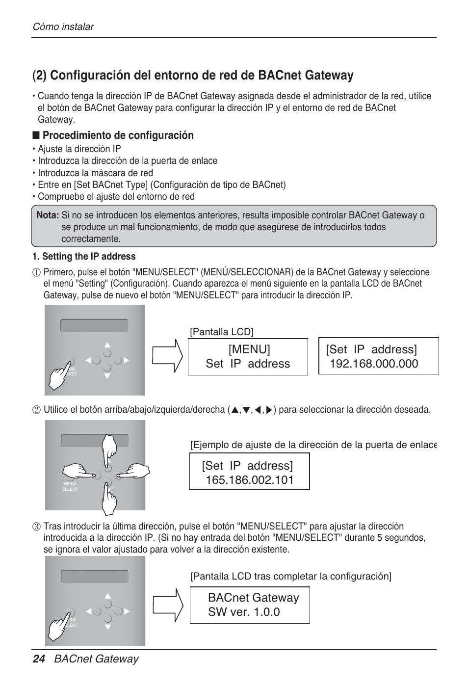 Bacnet gateway sw ver. 1.0.0 | LG PQNFB17B0 User Manual | Page 240 / 756