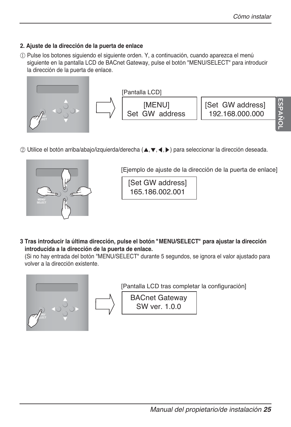 Bacnet gateway sw ver. 1.0.0 | LG PQNFB17B0 User Manual | Page 241 / 756