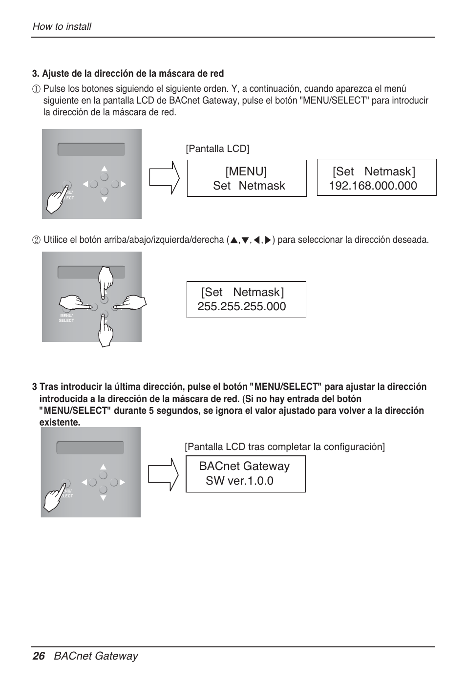 Bacnet gateway sw ver.1.0.0, 26 bacnet gateway | LG PQNFB17B0 User Manual | Page 242 / 756