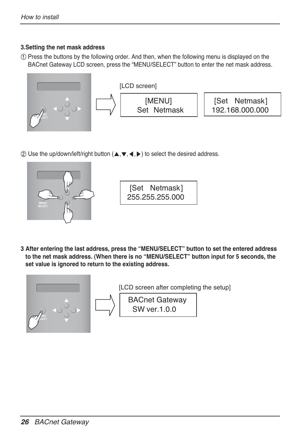 Bacnet gateway sw ver.1.0.0, 26 bacnet gateway | LG PQNFB17B0 User Manual | Page 26 / 756