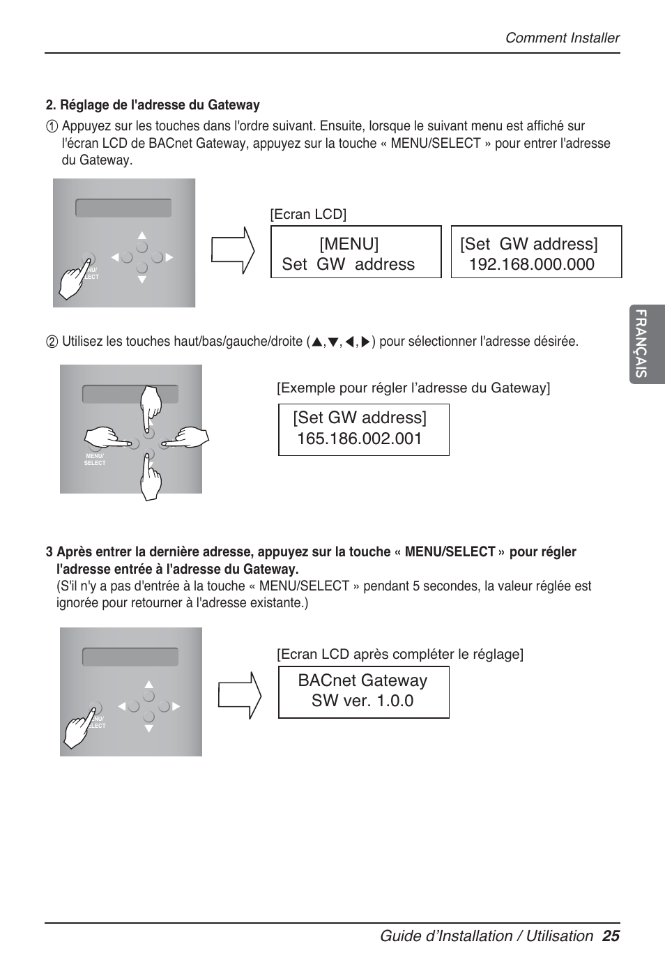 Bacnet gateway sw ver. 1.0.0 | LG PQNFB17B0 User Manual | Page 349 / 756