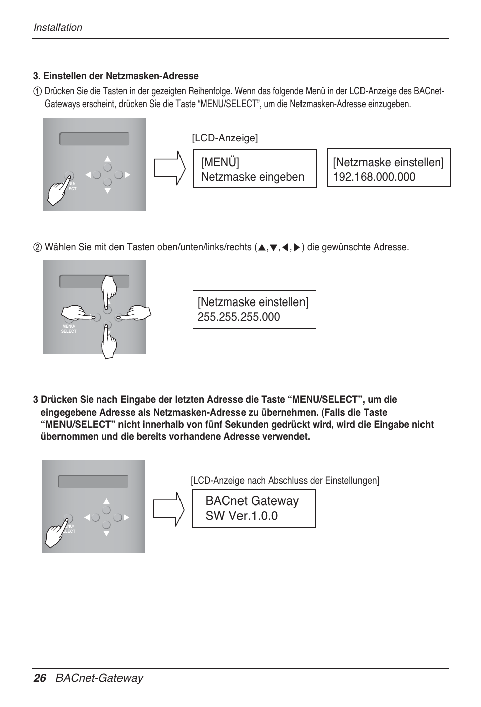 Bacnet gateway sw ver.1.0.0, 26 bacnet-gateway | LG PQNFB17B0 User Manual | Page 458 / 756