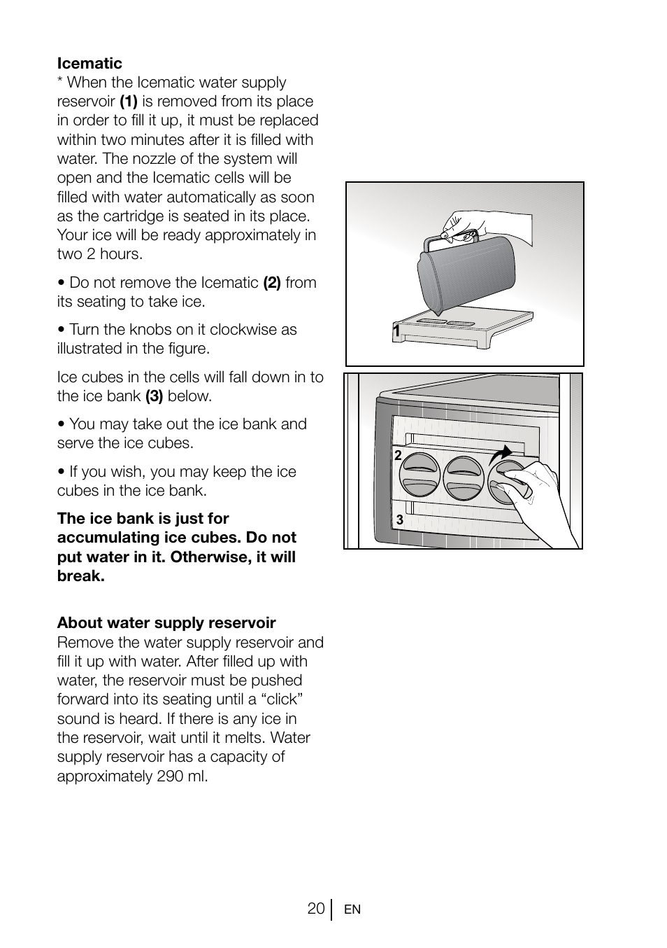 Beko GNE V222 S User Manual | Page 21 / 83