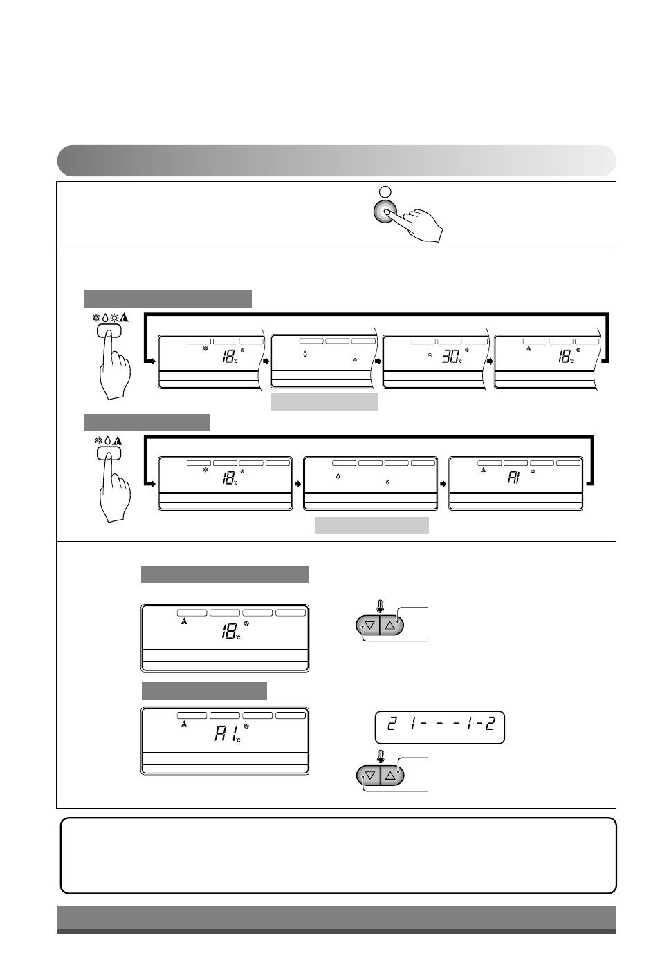 El modo de la operación del auto, Modelo sólo frio, Pantalla de parámetros | Presione el botón de inicio / parada, Modo frío deshumidificación modo auto, Cold cool proper warm hot | LG LBNG3660RH.ANWZEES User Manual | Page 14 / 25