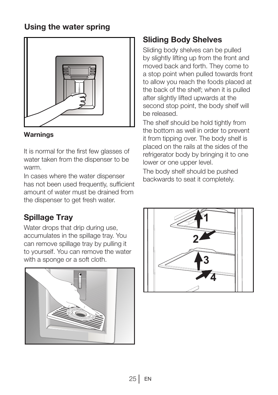 Beko GNE V422 X User Manual | Page 25 / 102