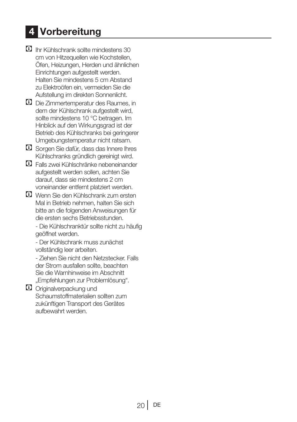 4vorbereitung | Beko GNE V422 X User Manual | Page 87 / 102