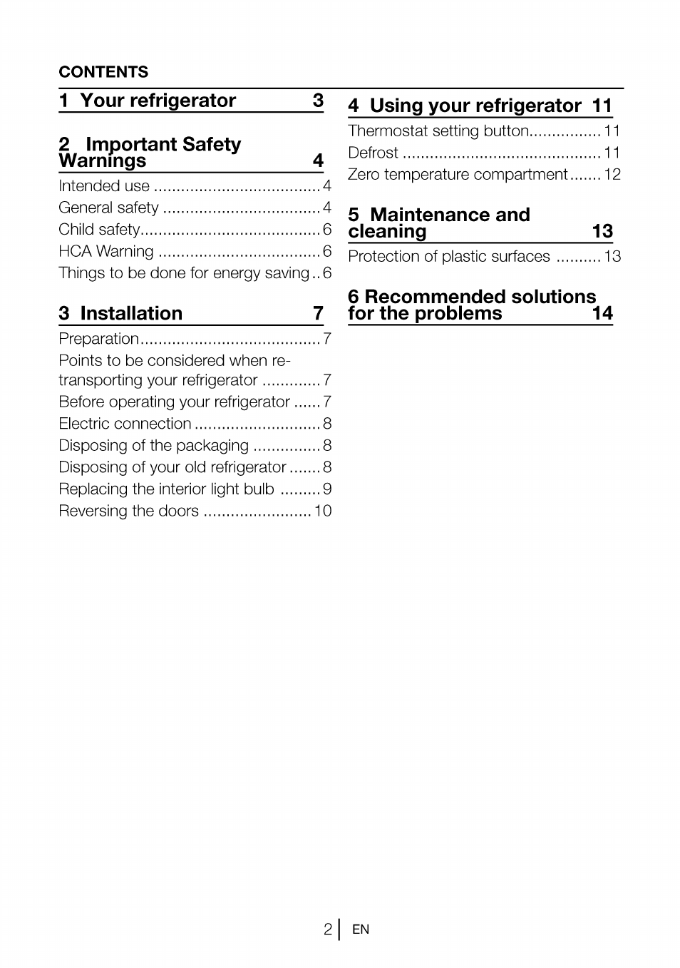Beko CBI 7771 User Manual | Page 4 / 92