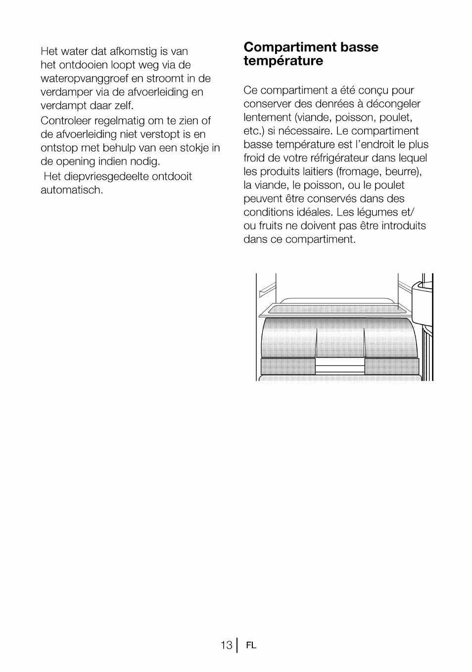 Compartiment basse température | Beko CBI 7771 User Manual | Page 85 / 92