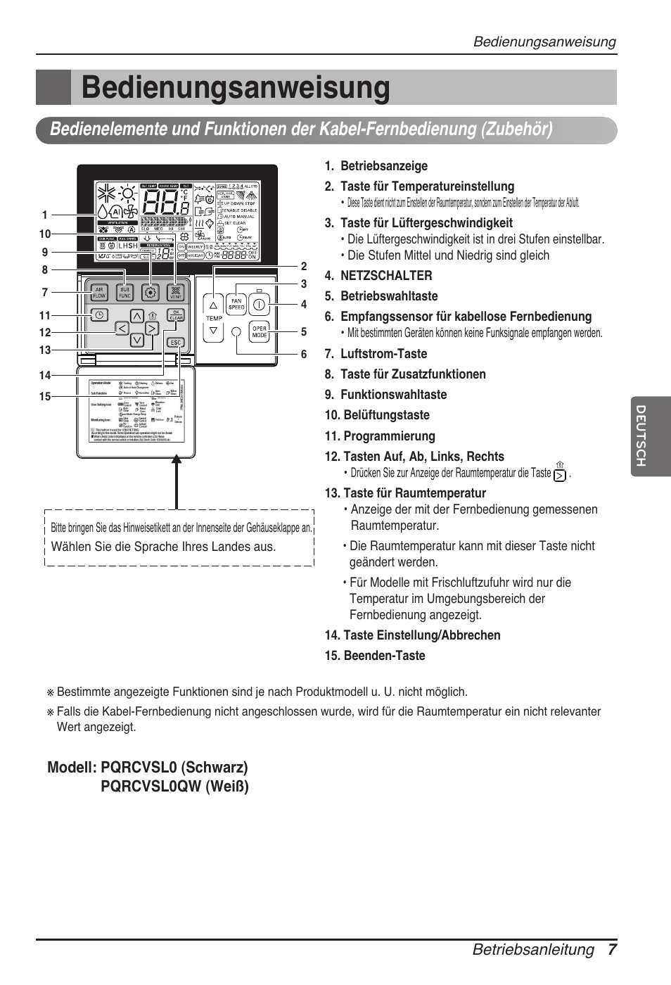 Bedienungsanweisung | LG ARNU09GVEA2 User Manual | Page 55 / 205