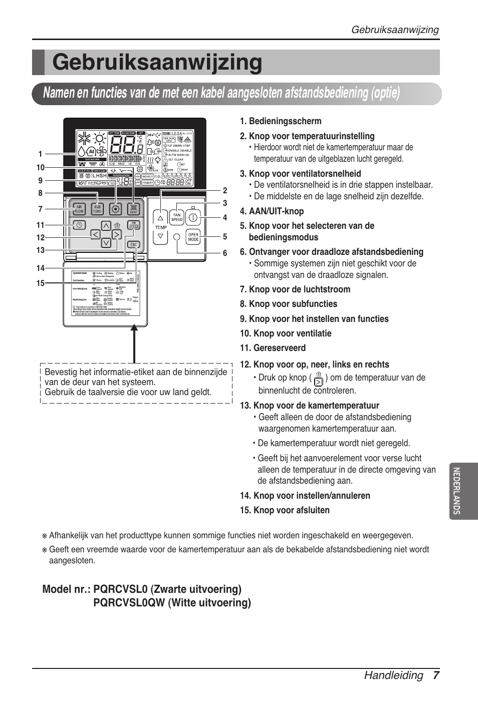 Gebruiksaanwijzing | LG ARNU09GVEA2 User Manual | Page 91 / 205