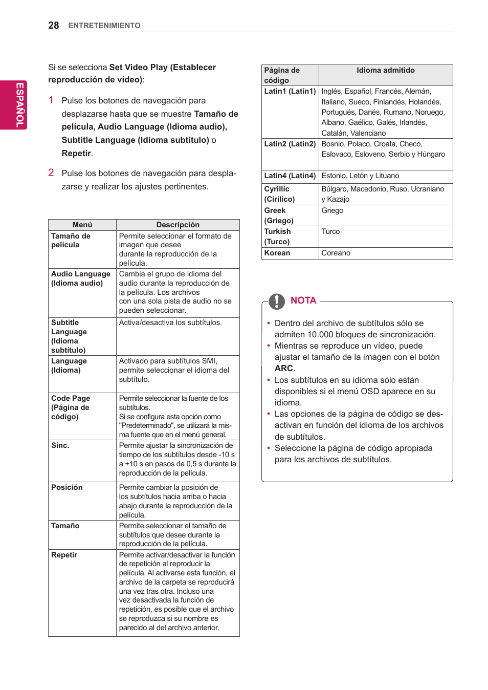 LG 32WL30MS-B User Manual | Page 28 / 74