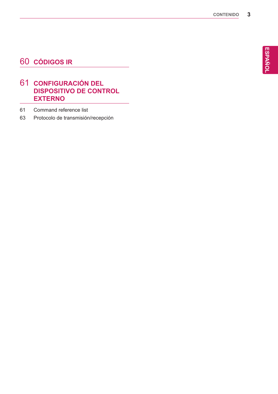 LG 32WL30MS-B User Manual | Page 3 / 74