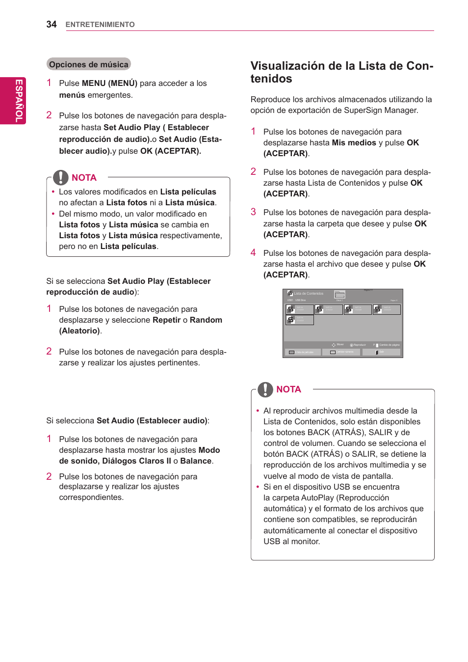 LG 32WL30MS-B User Manual | Page 34 / 74