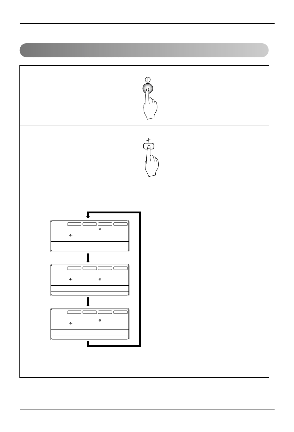 Funcionamiento del ventilador, Aire acondicionado de canalización de techo, Sobre el mando a distancia 18 | Presione el botón de inicio / parada | LG B24AHV User Manual | Page 18 / 33