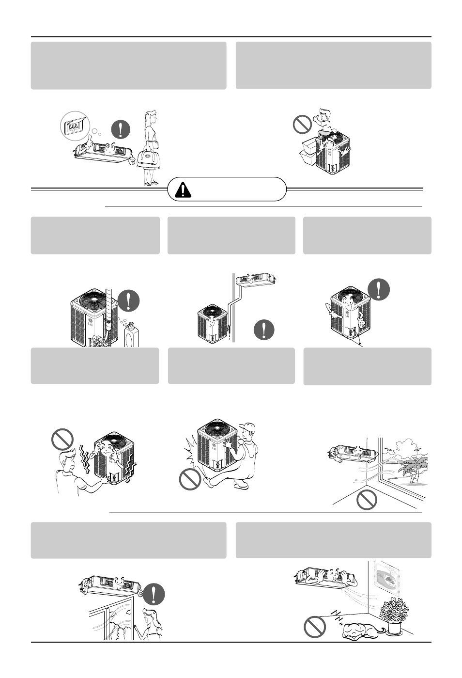 Precaución, Operación | LG B24AHV User Manual | Page 6 / 33