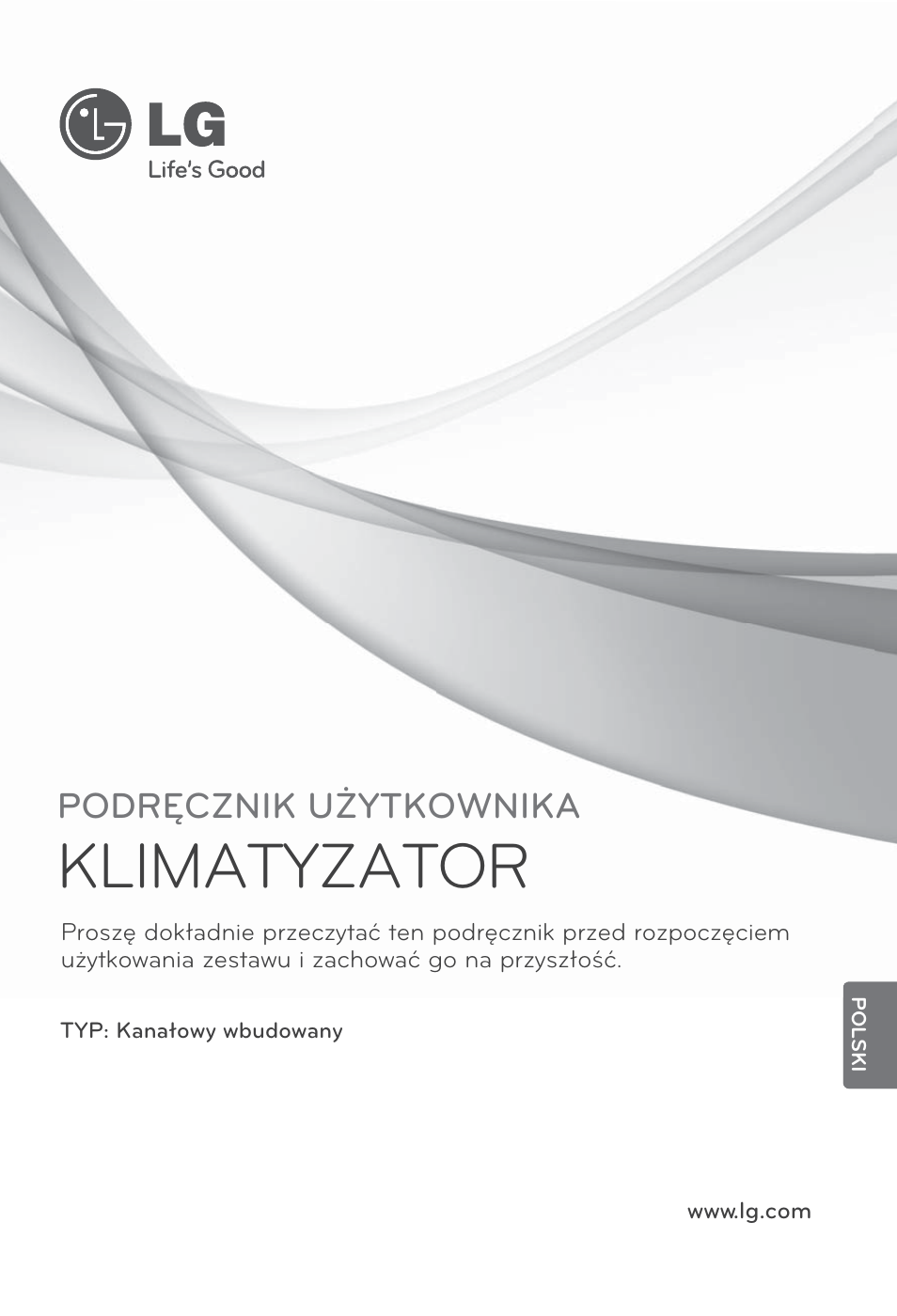 Polski, Klimatyzator, Podręcznik użytkownika | LG ARNU24GL3G2 User Manual | Page 81 / 190