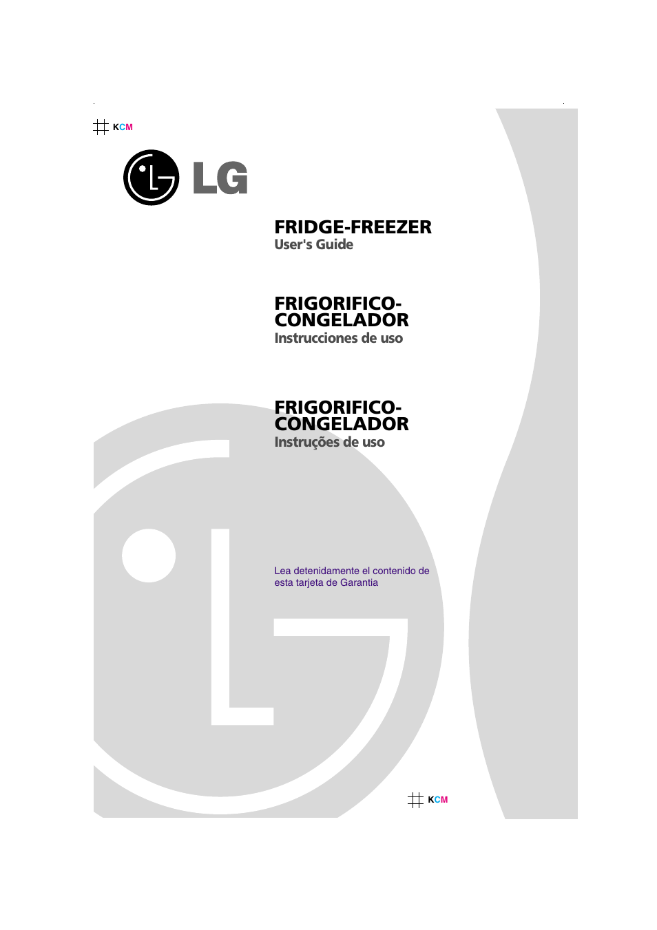 LG GR-3992EW User Manual | 57 pages